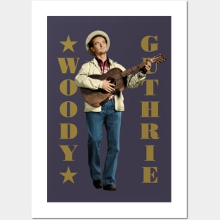 Woody Guthrie Posters and Art